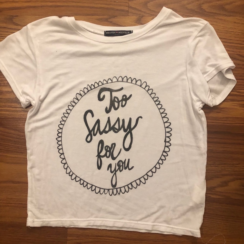 Brandy Melville crop top